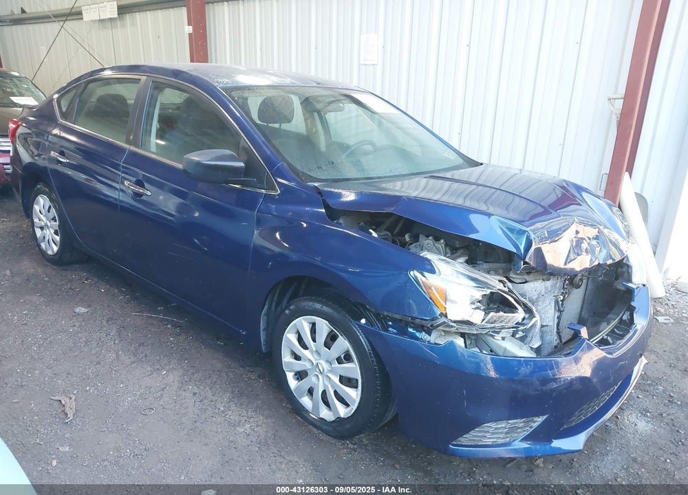 2016 NISSAN SENTRA S VIN: 3N1AB7AP5GY210289