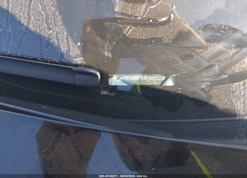 2023 ACURA TLX VIN: 19UUB5F53PA001239