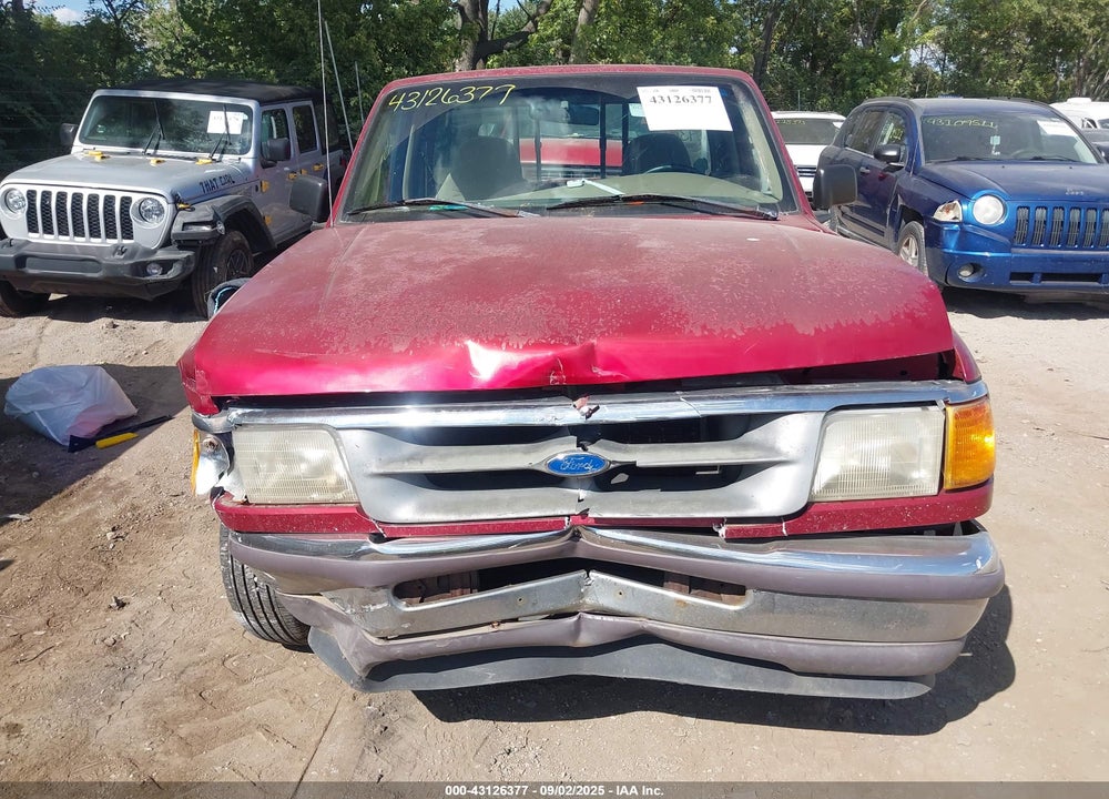 1997 FORD RANGER SPLASH/XL/XLT VIN: 1FTCR10X9VUC34997