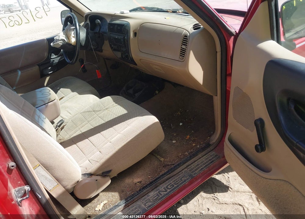 1997 FORD RANGER SPLASH/XL/XLT VIN: 1FTCR10X9VUC34997