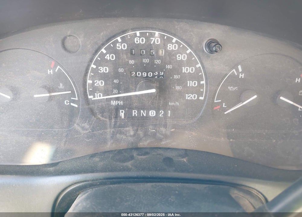 1997 FORD RANGER SPLASH/XL/XLT VIN: 1FTCR10X9VUC34997