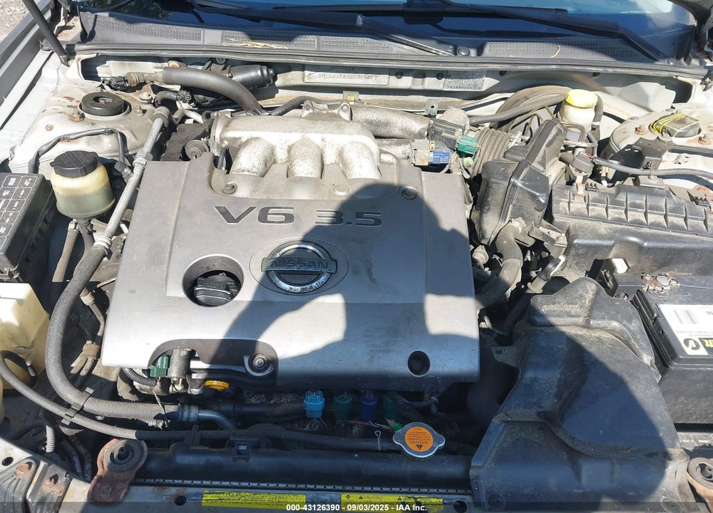 2002 NISSAN MAXIMA GLE VIN: JN1DA31A32T315872