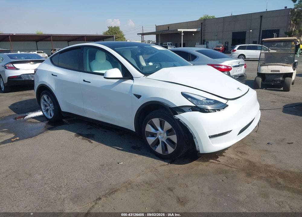 2021 TESLA MODEL Y LONG RANGE DUAL MOTOR ALL-WHEEL DRIVE VIN: 5YJYGDEE1MF271568
