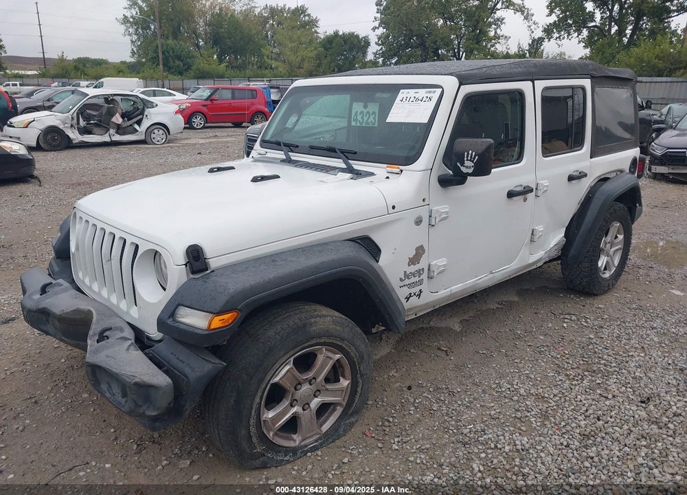 2018 JEEP WRANGLER UNLIMITED VIN: 1C4HJXDG9JW166533