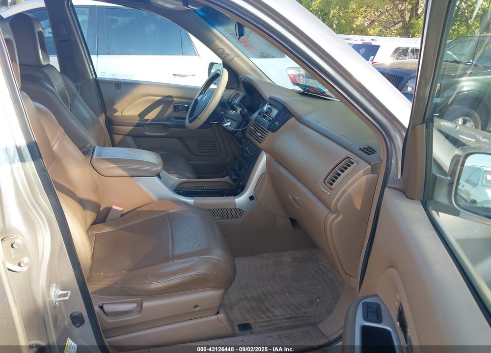 2005 HONDA PILOT EX-L VIN: 2HKYF18555H567841