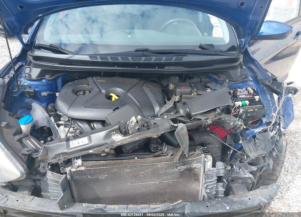 2016 HYUNDAI ELANTRA VIN: 5NPDH4AEXGH737179