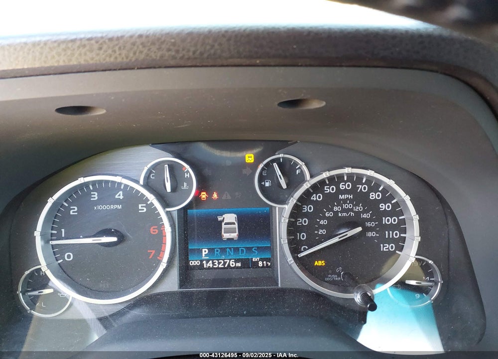 2016 TOYOTA TUNDRA LIMITED 5.7L V8 VIN: 5TFHW5F10GX502118
