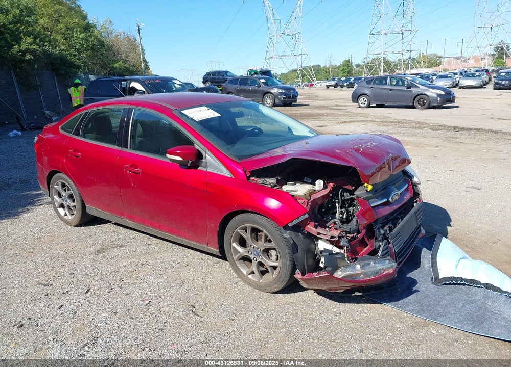 2013 FORD FOCUS VIN: 1FADP3F21DL380855