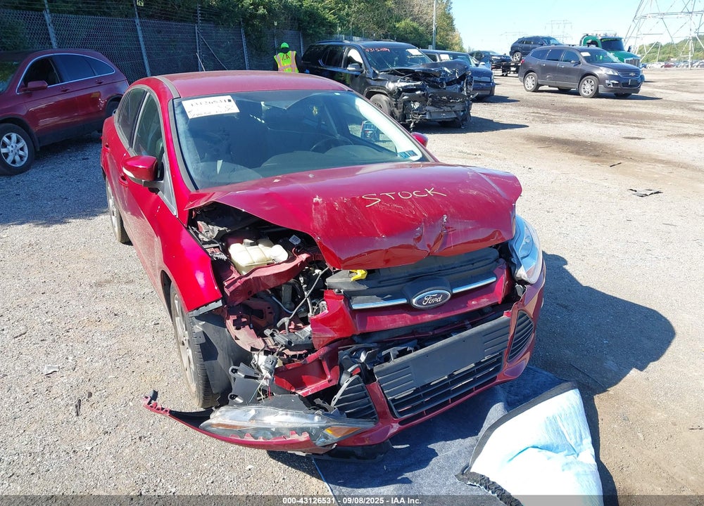2013 FORD FOCUS VIN: 1FADP3F21DL380855