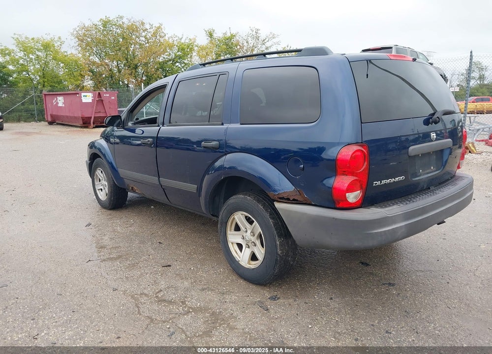 2006 DODGE DURANGO SXT VIN: 1D4HD38K06F104995