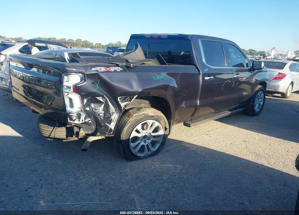2022 CHEVROLET SILVERADO 1500 VIN: 3GCUDGED3NG575240