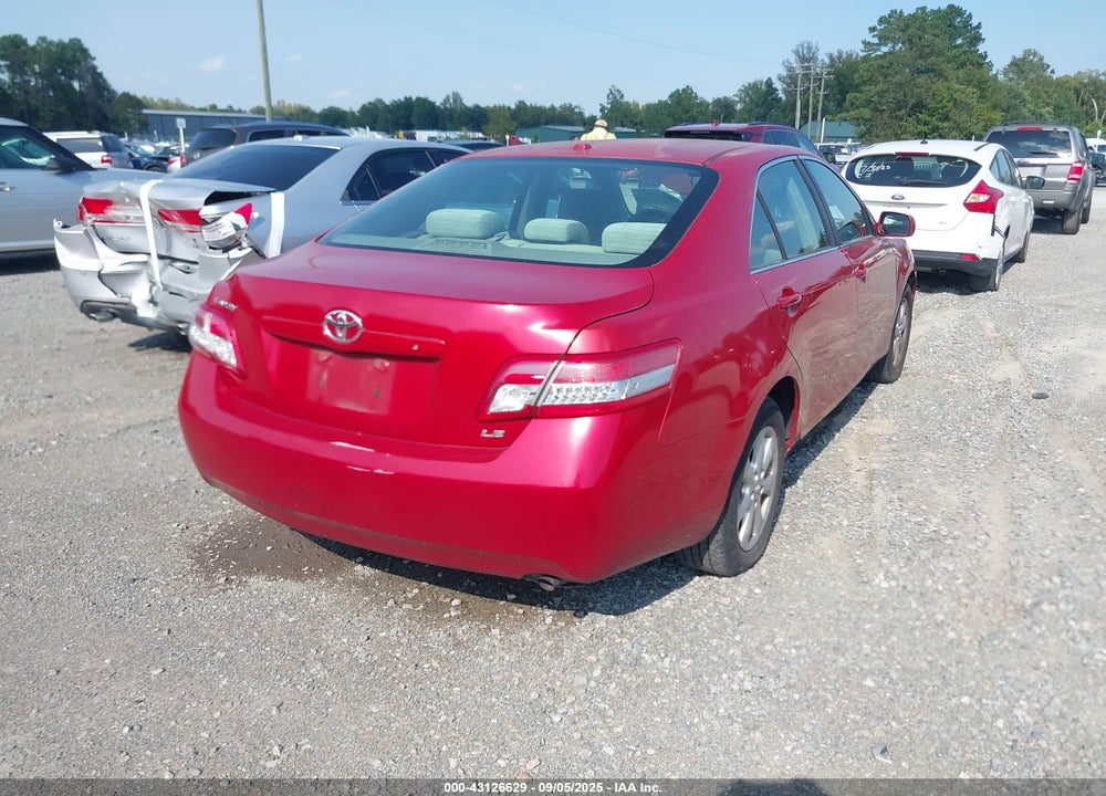 2011 TOYOTA CAMRY LE VIN: 4T1BF3EK9BU191041