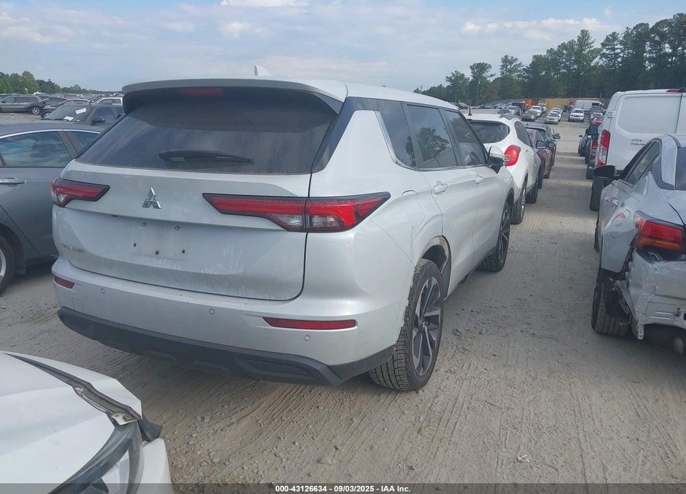 2022 MITSUBISHI OUTLANDER VIN: JA4J3TA80NZ040092