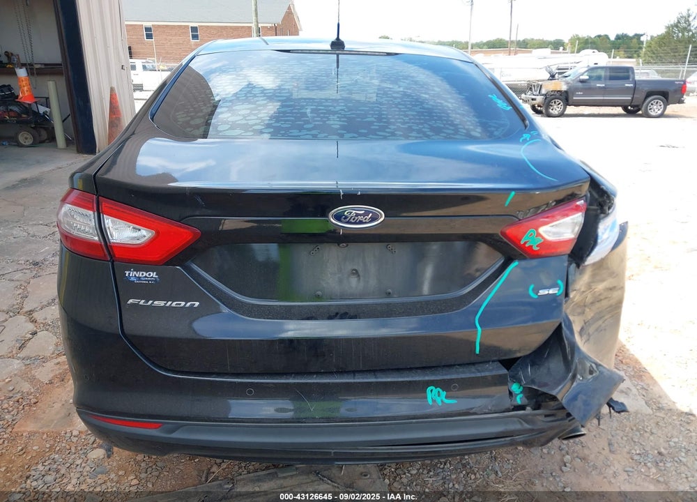 2016 FORD FUSION SE VIN: 3FA6P0H71GR296377