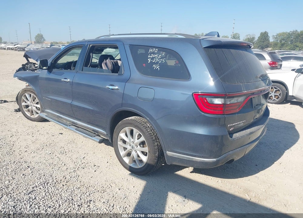 2020 DODGE DURANGO CITADEL AWD VIN: 1C4SDJET6LC430897