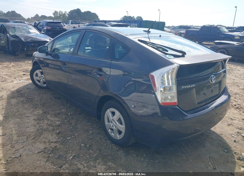 2011 TOYOTA PRIUS VIN: JTDKN3DU4B0292196