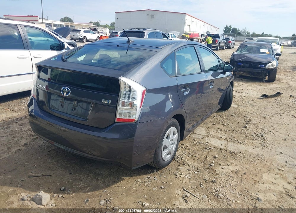 2011 TOYOTA PRIUS VIN: JTDKN3DU4B0292196