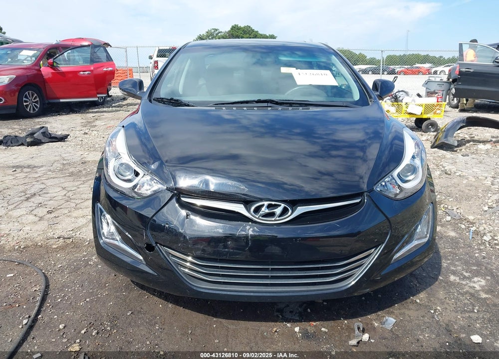 2015 HYUNDAI ELANTRA VIN: KMHDH4AE0FU286005