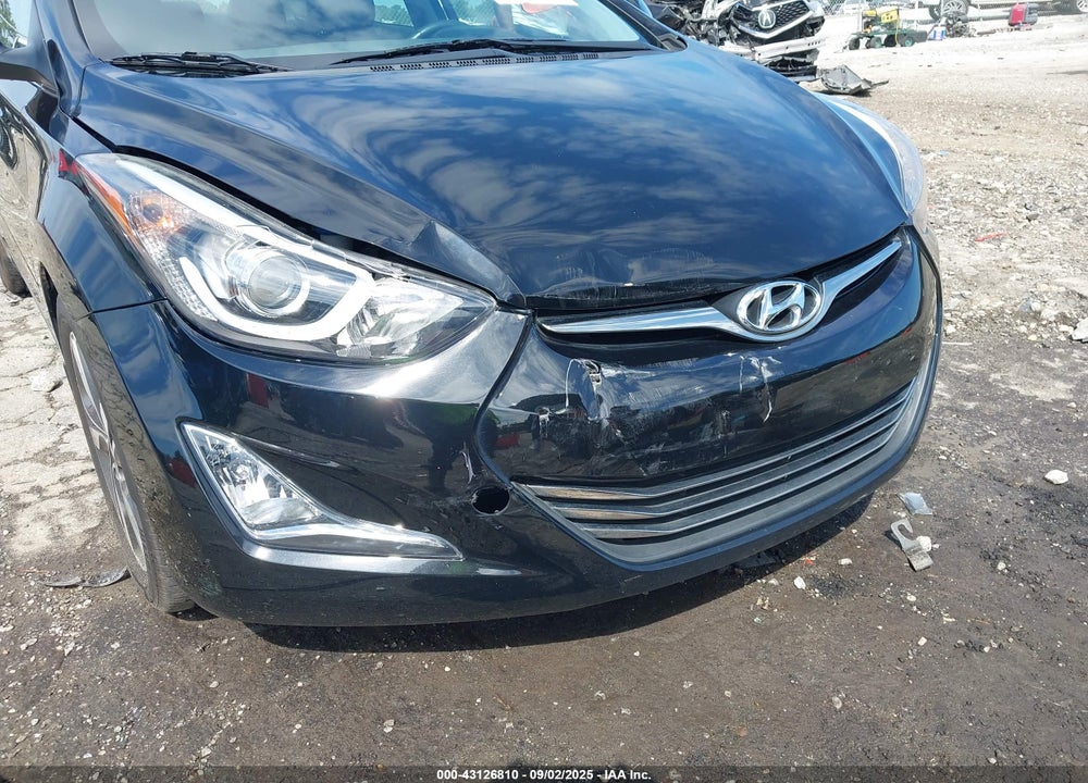 2015 HYUNDAI ELANTRA VIN: KMHDH4AE0FU286005