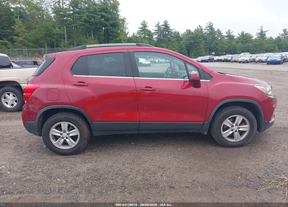2018 CHEVROLET TRAX LT VIN: 3GNCJPSB9JL164411