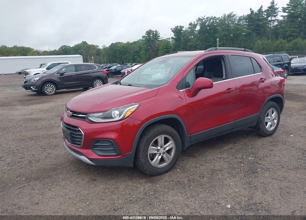 2018 CHEVROLET TRAX LT VIN: 3GNCJPSB9JL164411