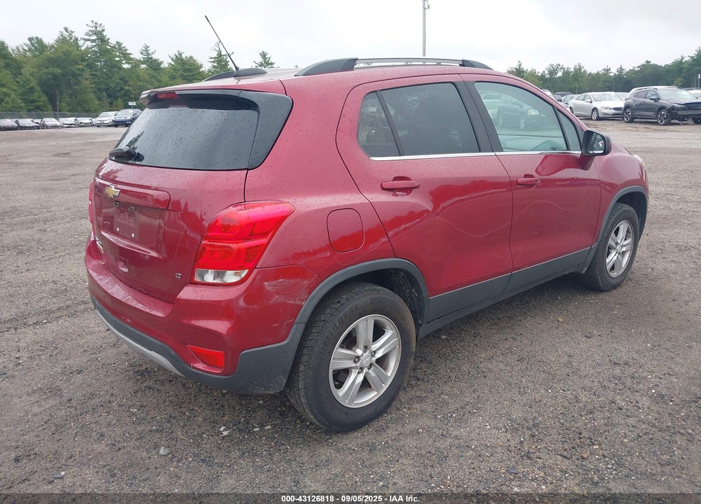 2018 CHEVROLET TRAX LT VIN: 3GNCJPSB9JL164411