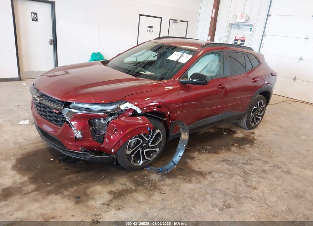2025 CHEVROLET TRAX VIN: KL77LJEP9SC014642