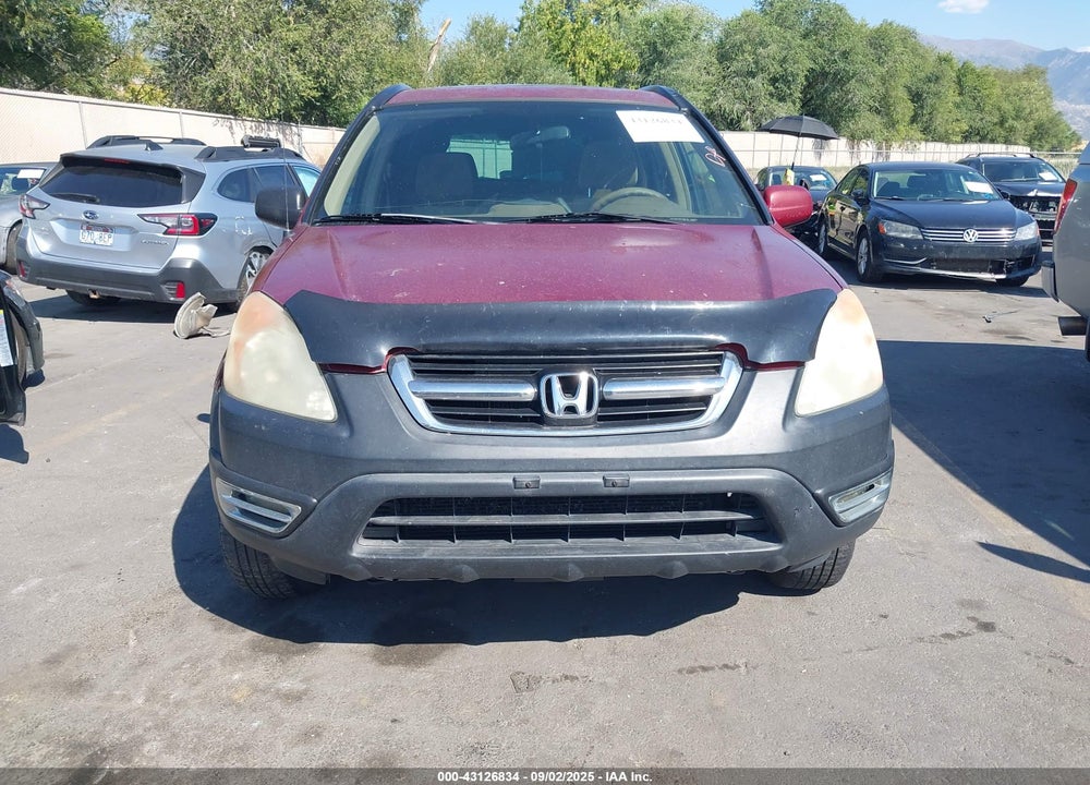 2004 HONDA CR-V EX VIN: SHSRD78854U246041