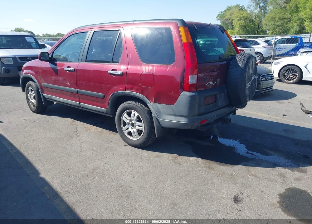 2004 HONDA CR-V EX VIN: SHSRD78854U246041