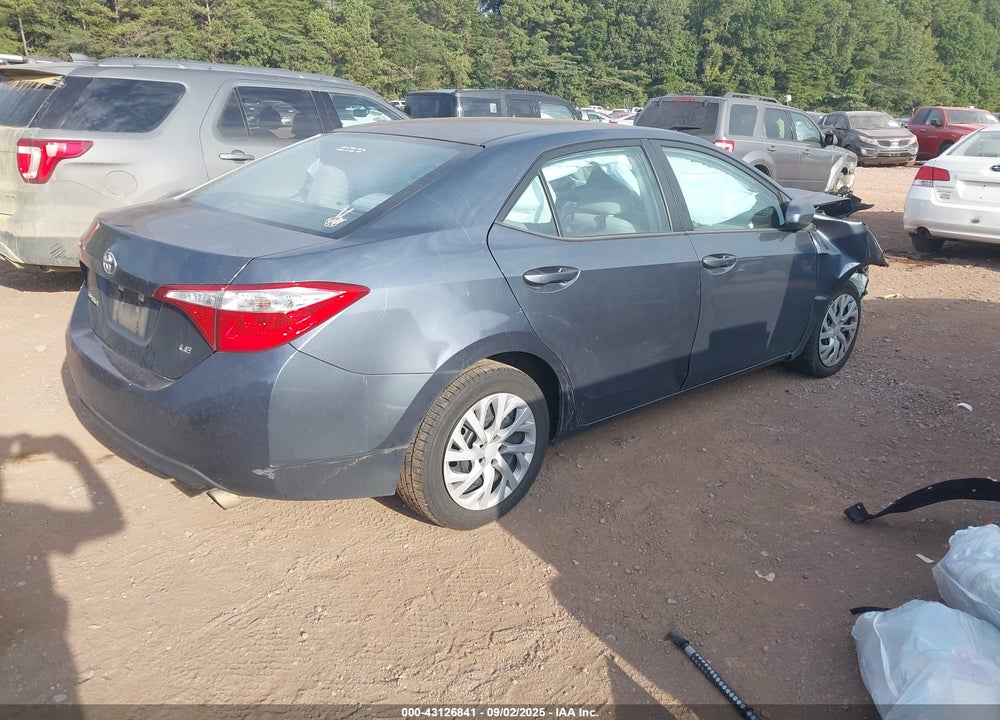 2016 TOYOTA COROLLA VIN: 5YFBURHE1GP554083