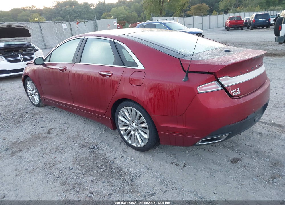 2013 LINCOLN MKZ VIN: 3LN6L2GK8DR823667