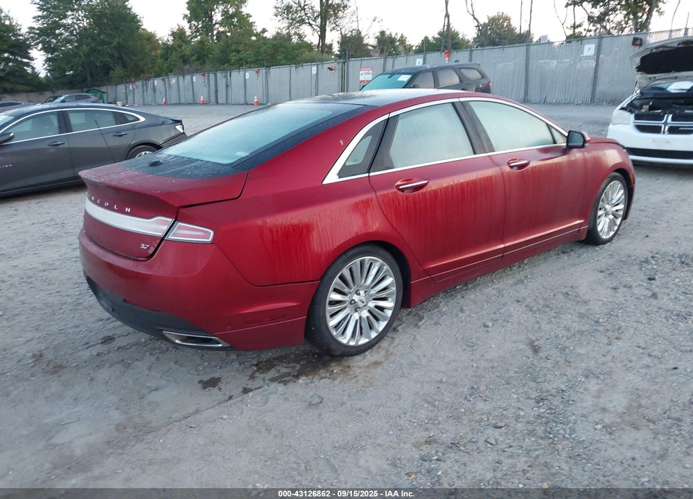 2013 LINCOLN MKZ VIN: 3LN6L2GK8DR823667