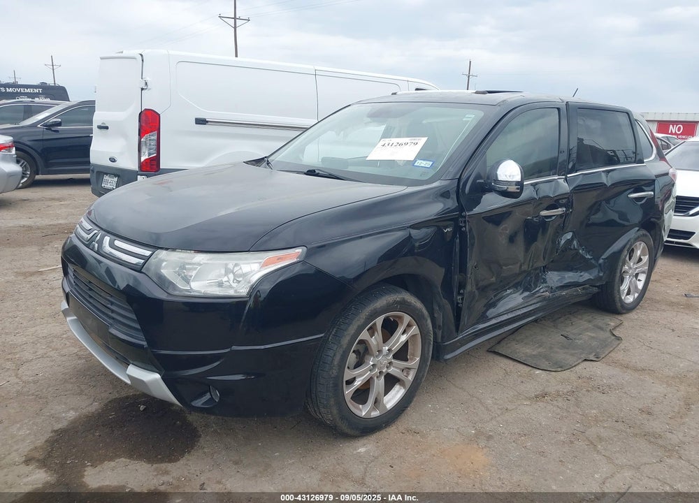 2014 MITSUBISHI OUTLANDER VIN: JA4JZ4AX4EZ001971