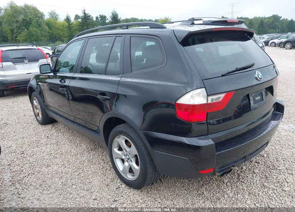 2008 BMW X3 3.0SI VIN: WBXPC93478WJ20799