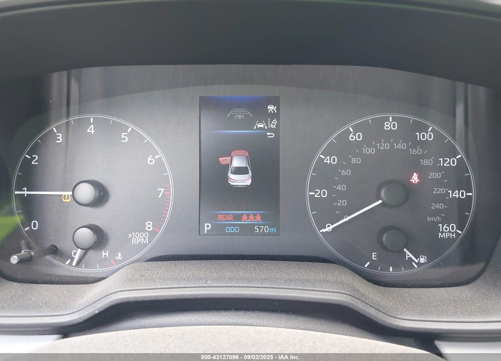 2025 TOYOTA COROLLA LE VIN: 5YFB4MDE9SP317021