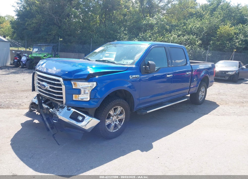 2017 FORD F-150 VIN: 1FTFW1EFXHFB36611