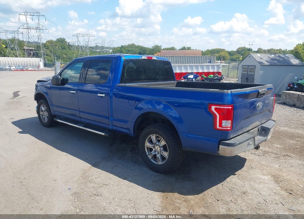 2017 FORD F-150 VIN: 1FTFW1EFXHFB36611