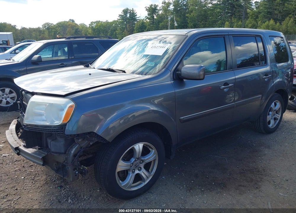 2012 HONDA PILOT VIN: 5FNYF4H52CB007790