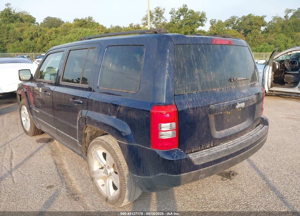 2016 JEEP PATRIOT VIN: 1C4NJPBB2GD590375
