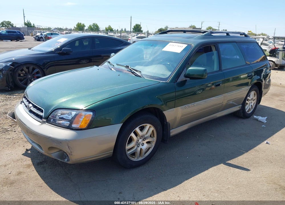 2002 SUBARU OUTBACK LIMITED VIN: 4S3BH686827665428