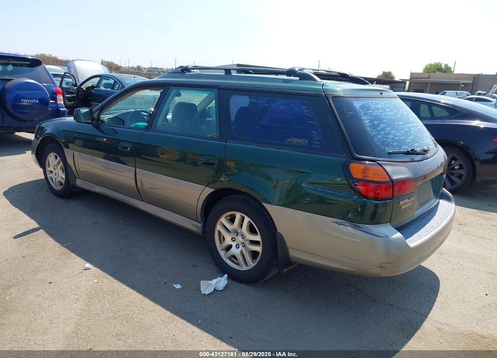 2002 SUBARU OUTBACK LIMITED VIN: 4S3BH686827665428
