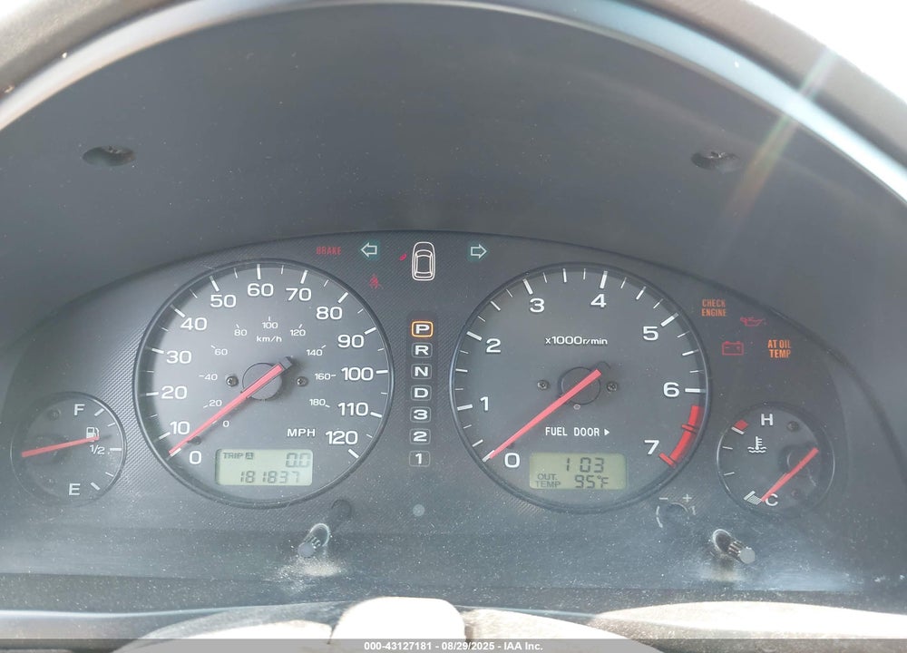 2002 SUBARU OUTBACK LIMITED VIN: 4S3BH686827665428