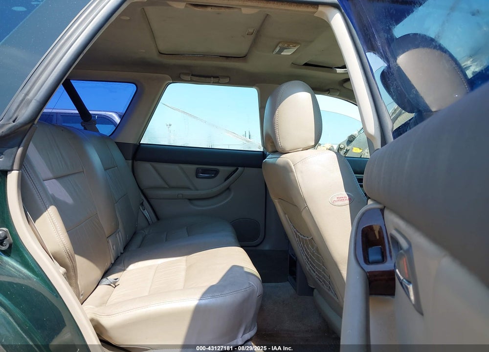2002 SUBARU OUTBACK LIMITED VIN: 4S3BH686827665428