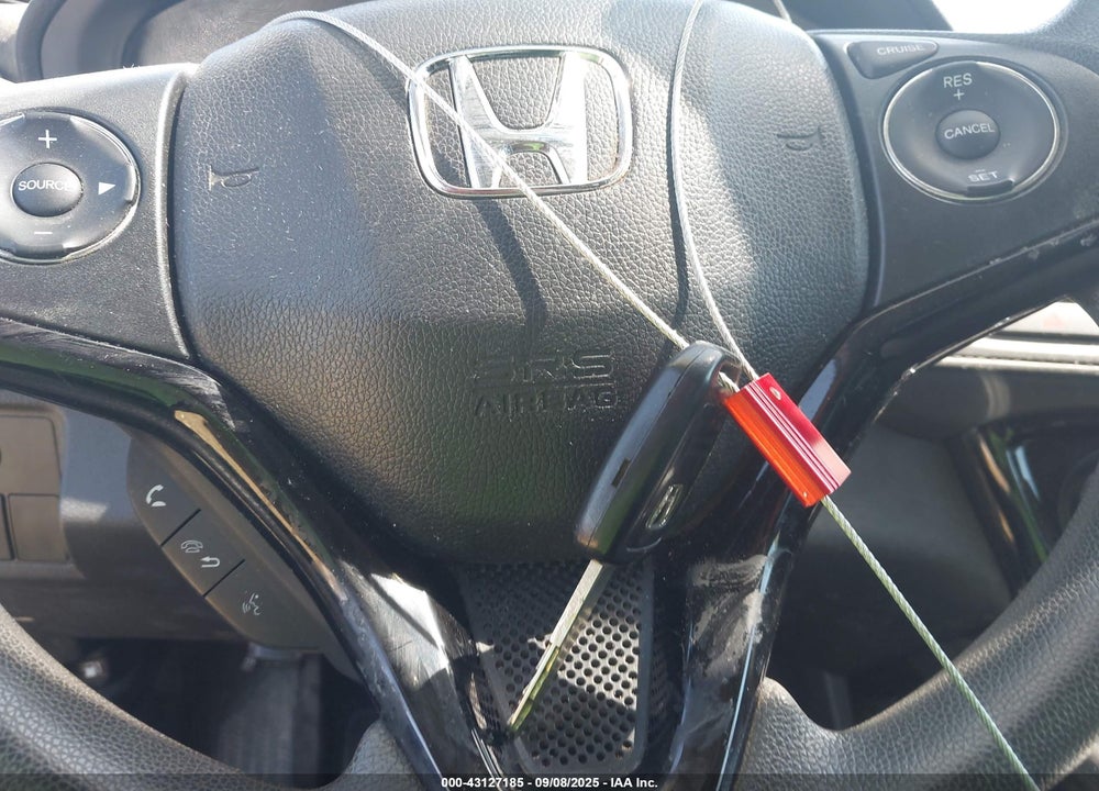 2016 HONDA HR-V VIN: 3CZRU5H38GM733793