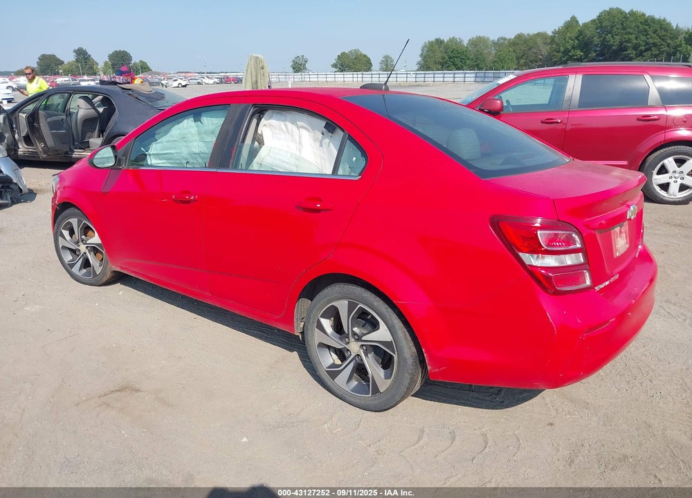 2017 CHEVROLET SONIC VIN: 1G1JF5SB8H4108667