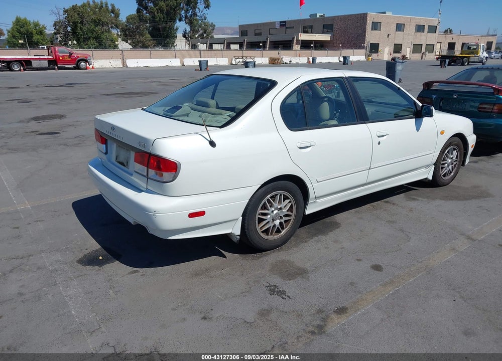 2000 INFINITI G20 LUXURY/TOURING VIN: JNKCP11A7YT301329