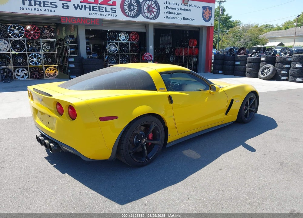 2008 CHEVROLET CORVETTE Z06 HARDTOP VIN: 1G1YY26E785124347