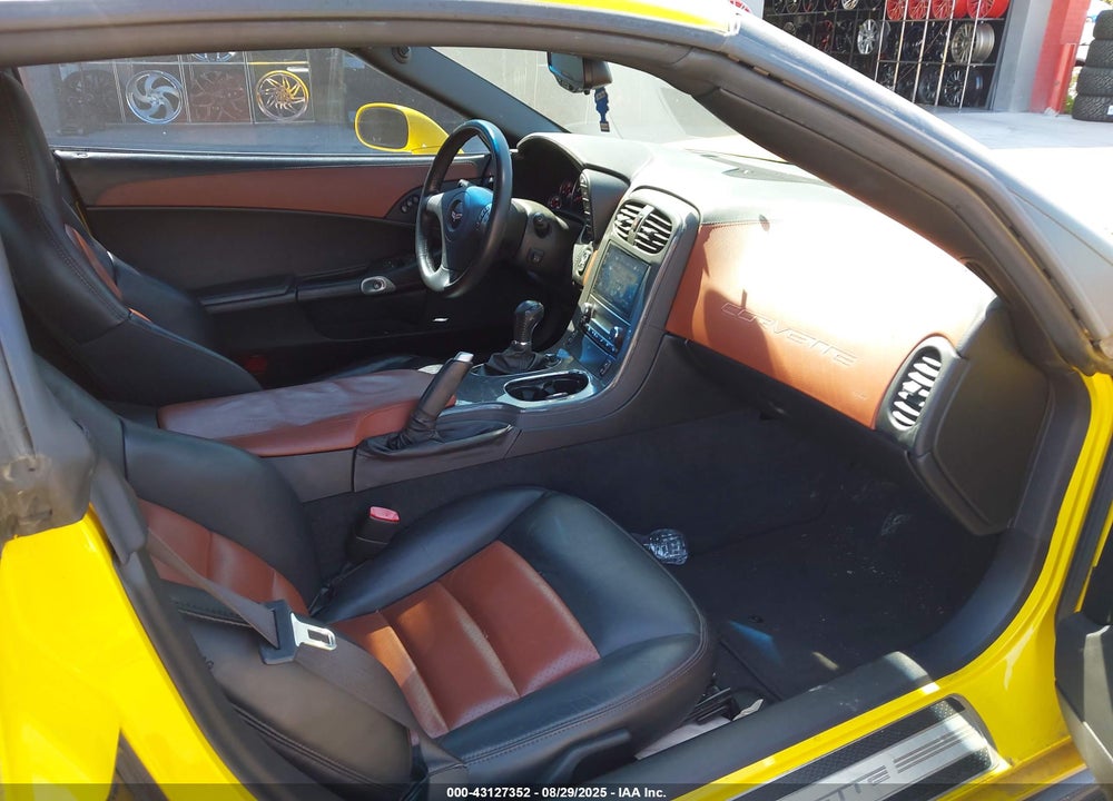 2008 CHEVROLET CORVETTE Z06 HARDTOP VIN: 1G1YY26E785124347