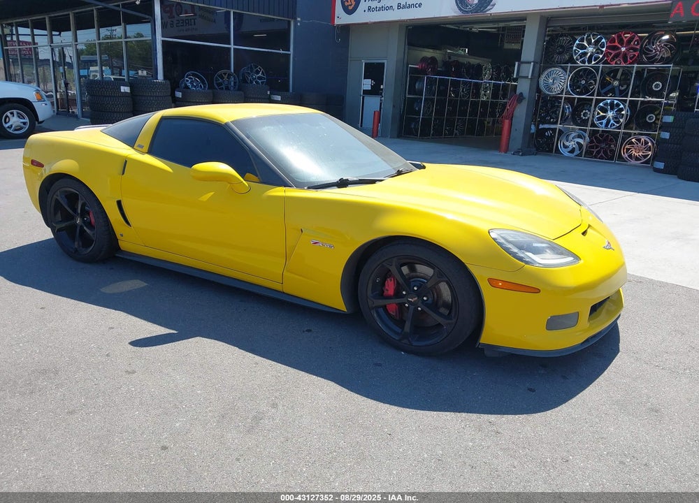 2008 CHEVROLET CORVETTE Z06 HARDTOP VIN: 1G1YY26E785124347