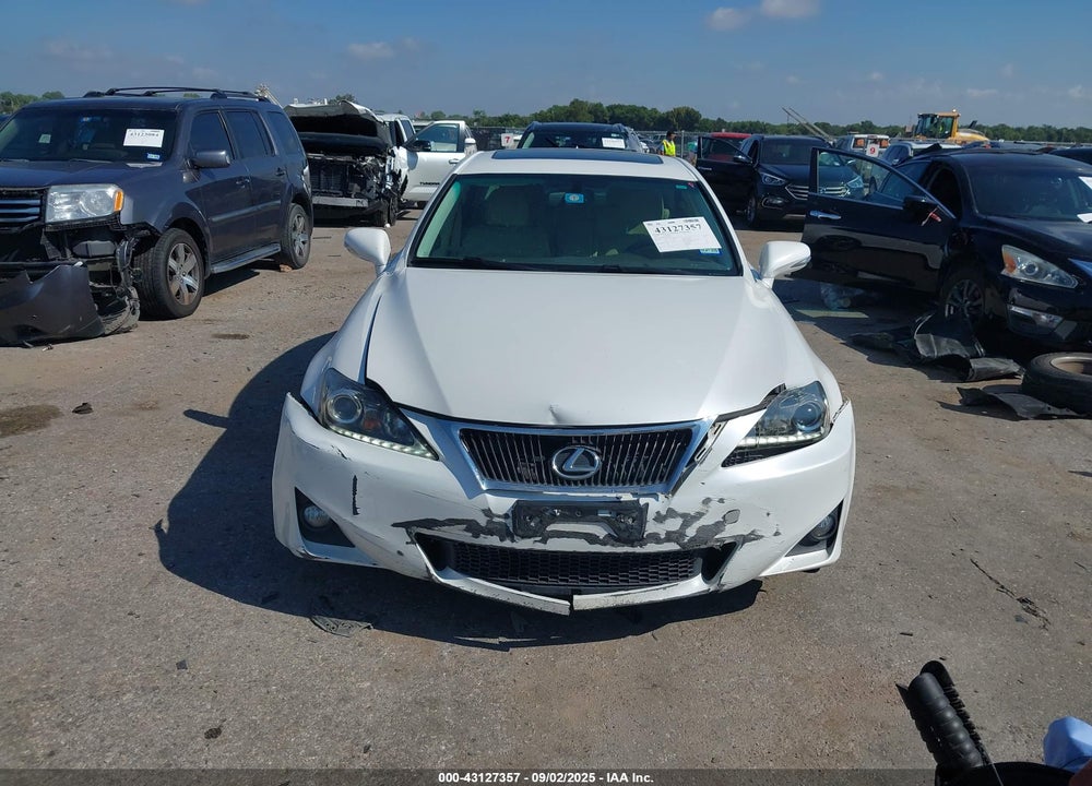 2012 LEXUS IS 250 VIN: JTHBF5C29C5167707